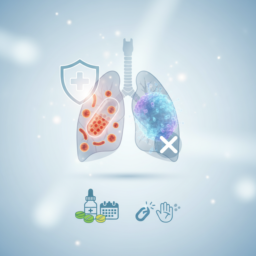 Antibiotikai nuo plaučių uždegimo: kada jie būtini?